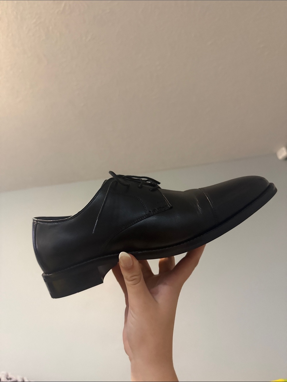 Cole Haan Black Leather Dress Shoe